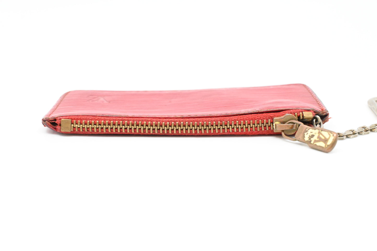 Louis Vuitton Pochette Cles in Red Epi Leather