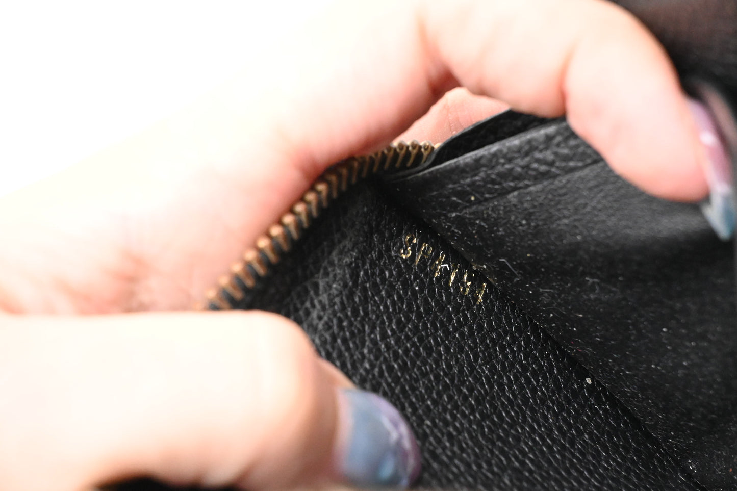 Louis Vuitton Long Zippy Wallet in Black Empreinte Leather