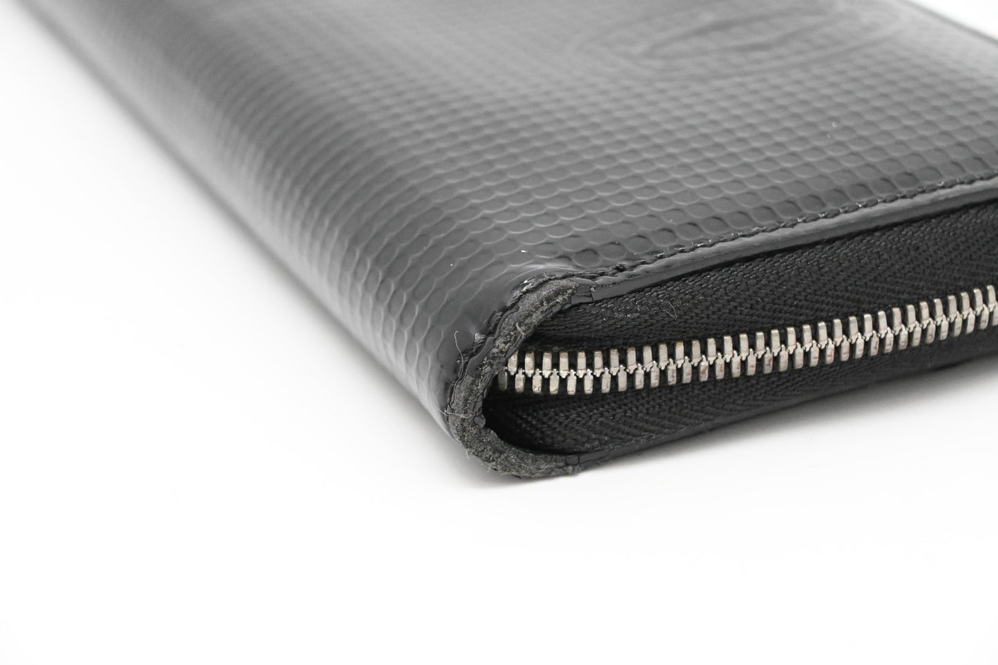 Cartier Zippy Long Wallet in Black Patent Leather