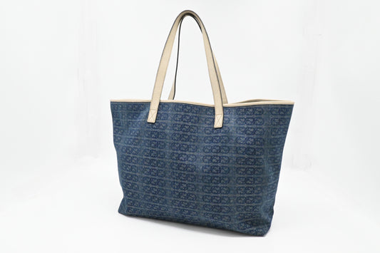 Gucci Tote in Blue Denim Canvas