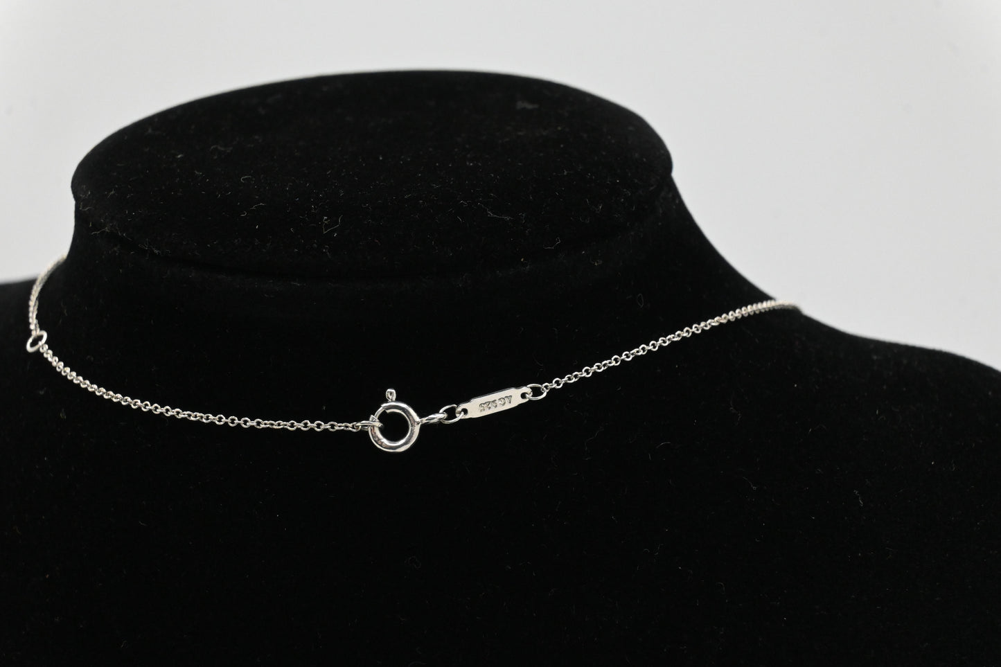 Tiffany & Co. Atlas Cube Necklace in Sterling Silver