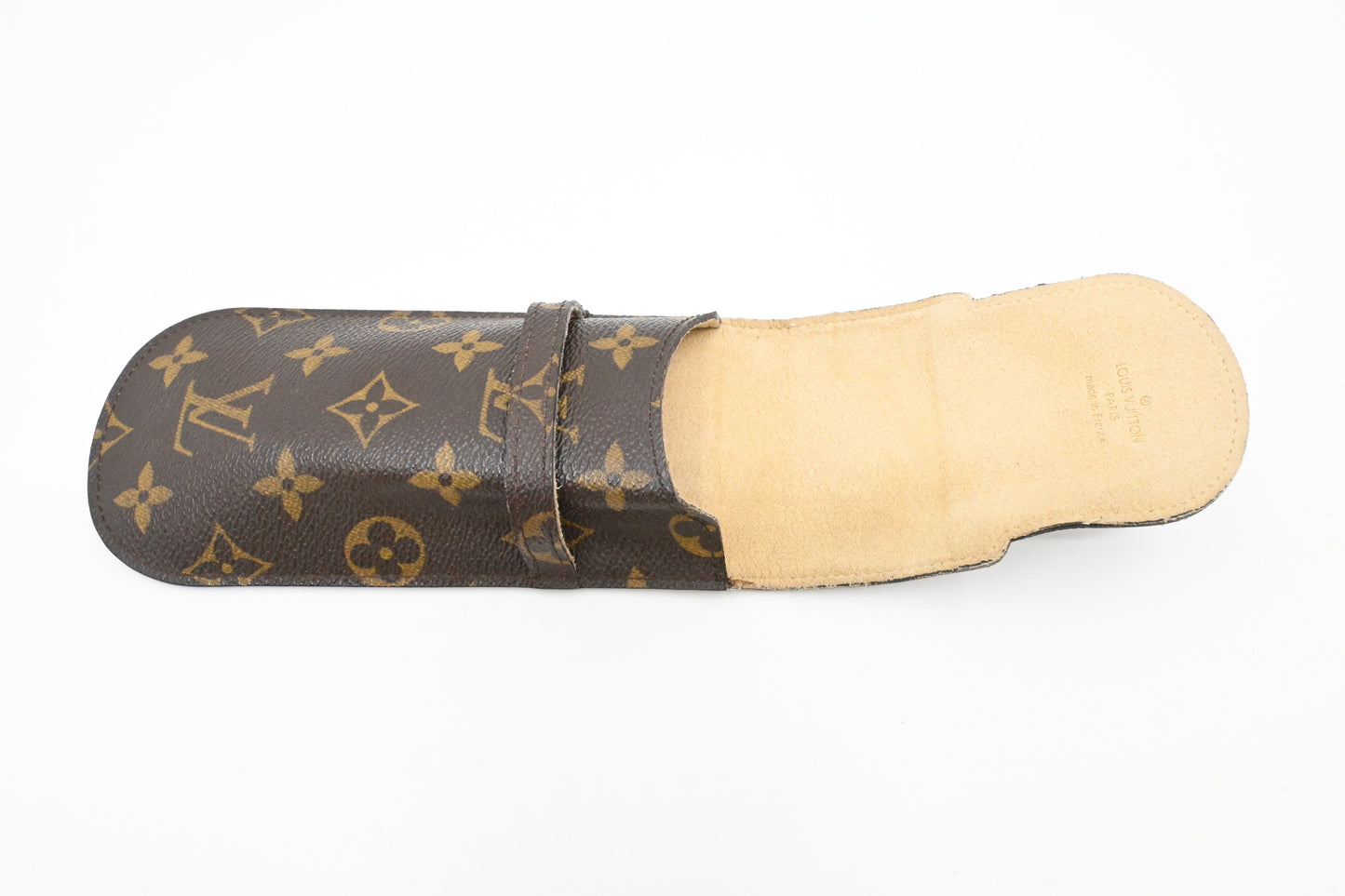 Louis Vuitton Flap Glasses Case in Monogram Canvas