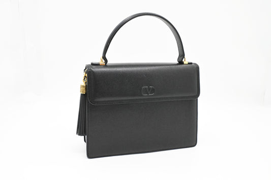 Valentino Handbag in Black Leather