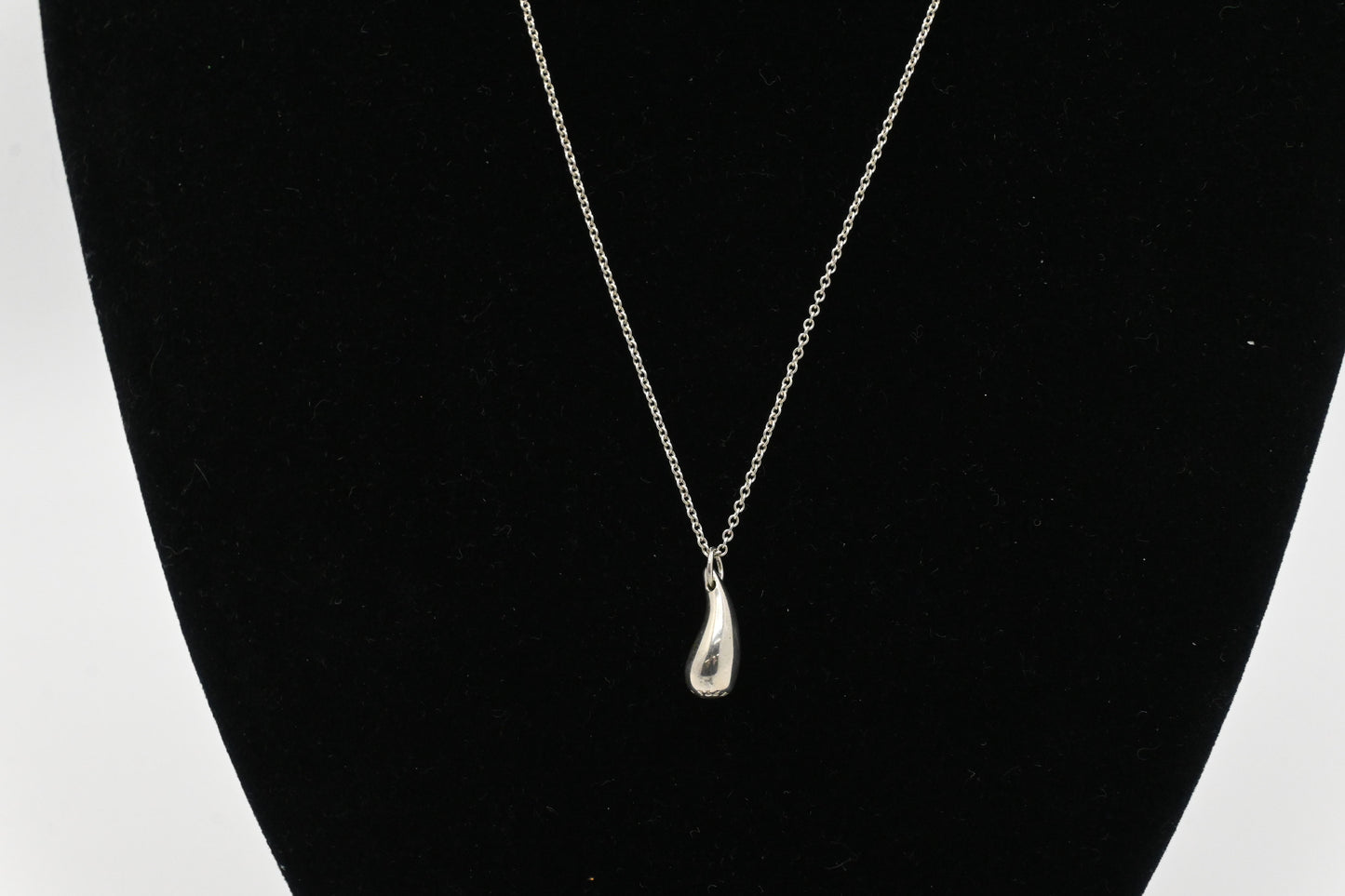 Tiffany & Co. Teardrop Necklace in Sterling Silver
