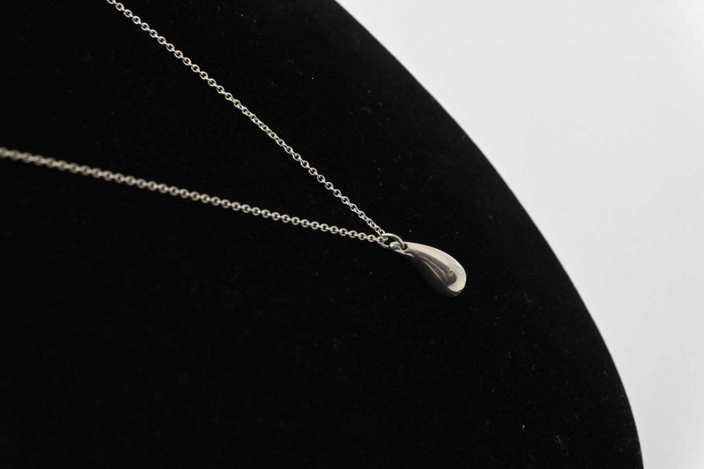 Tiffany & Co. Teardrop Necklace in Sterling Silver