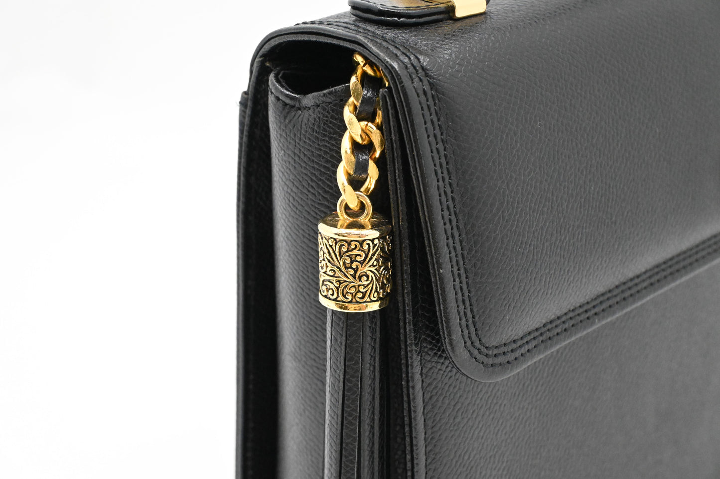 Valentino Handbag in Black Leather