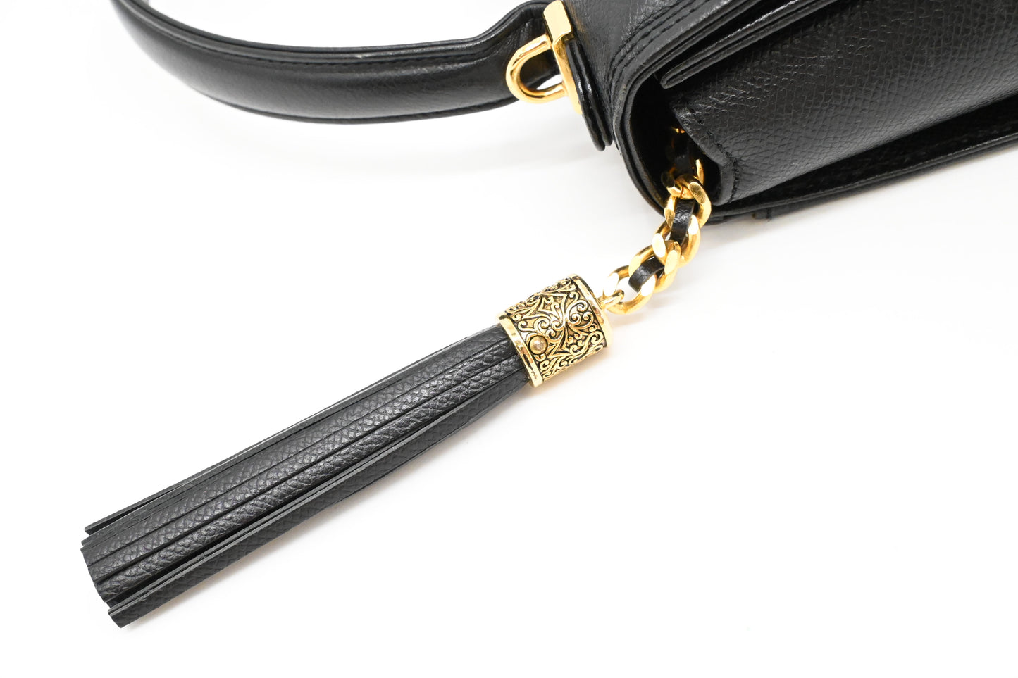 Valentino Handbag in Black Leather