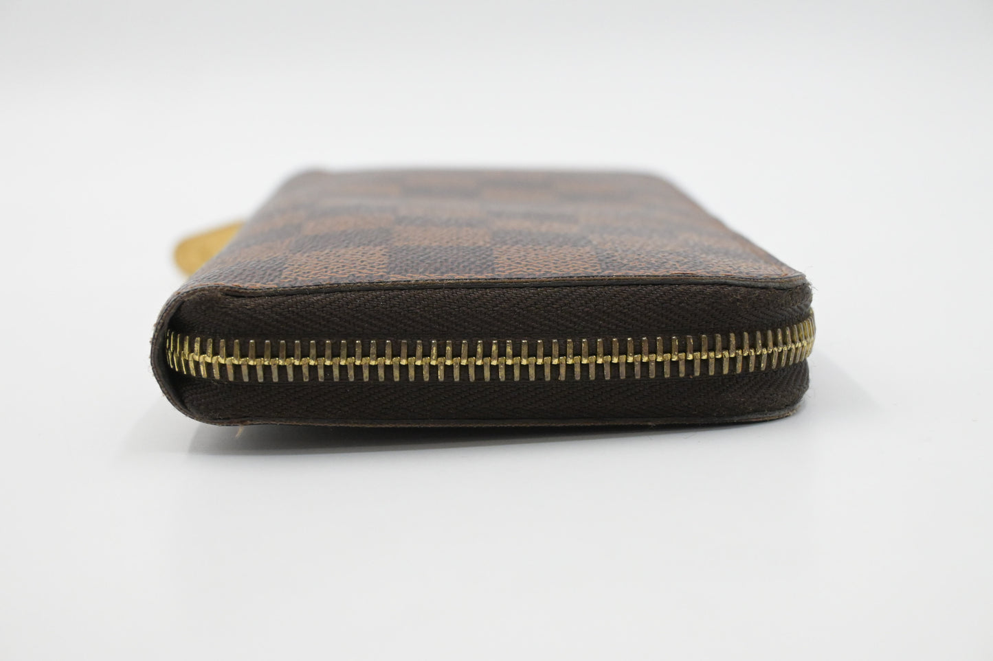 Louis Vuitton Long Zippy Wallet in Damier Ebene Canvas