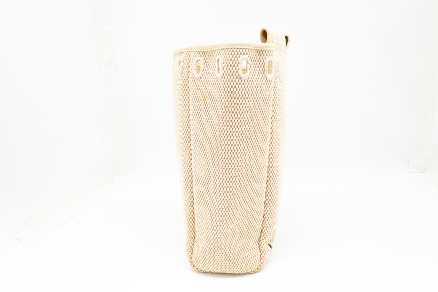 Hermes Herbag Sac a Dos Backpack in Beige Canvas