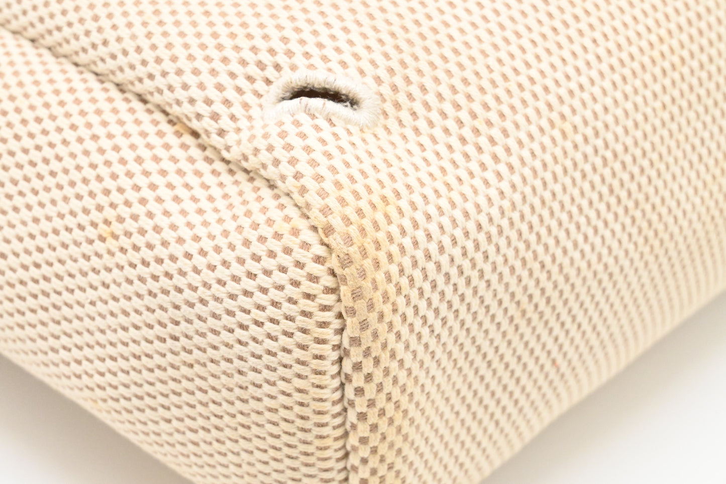 Hermes Herbag Sac a Dos Backpack in Beige Canvas