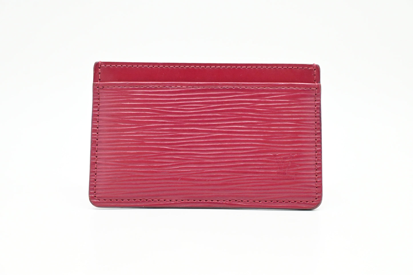 Louis Vuitton Card Holder in Grenade Epi Leather