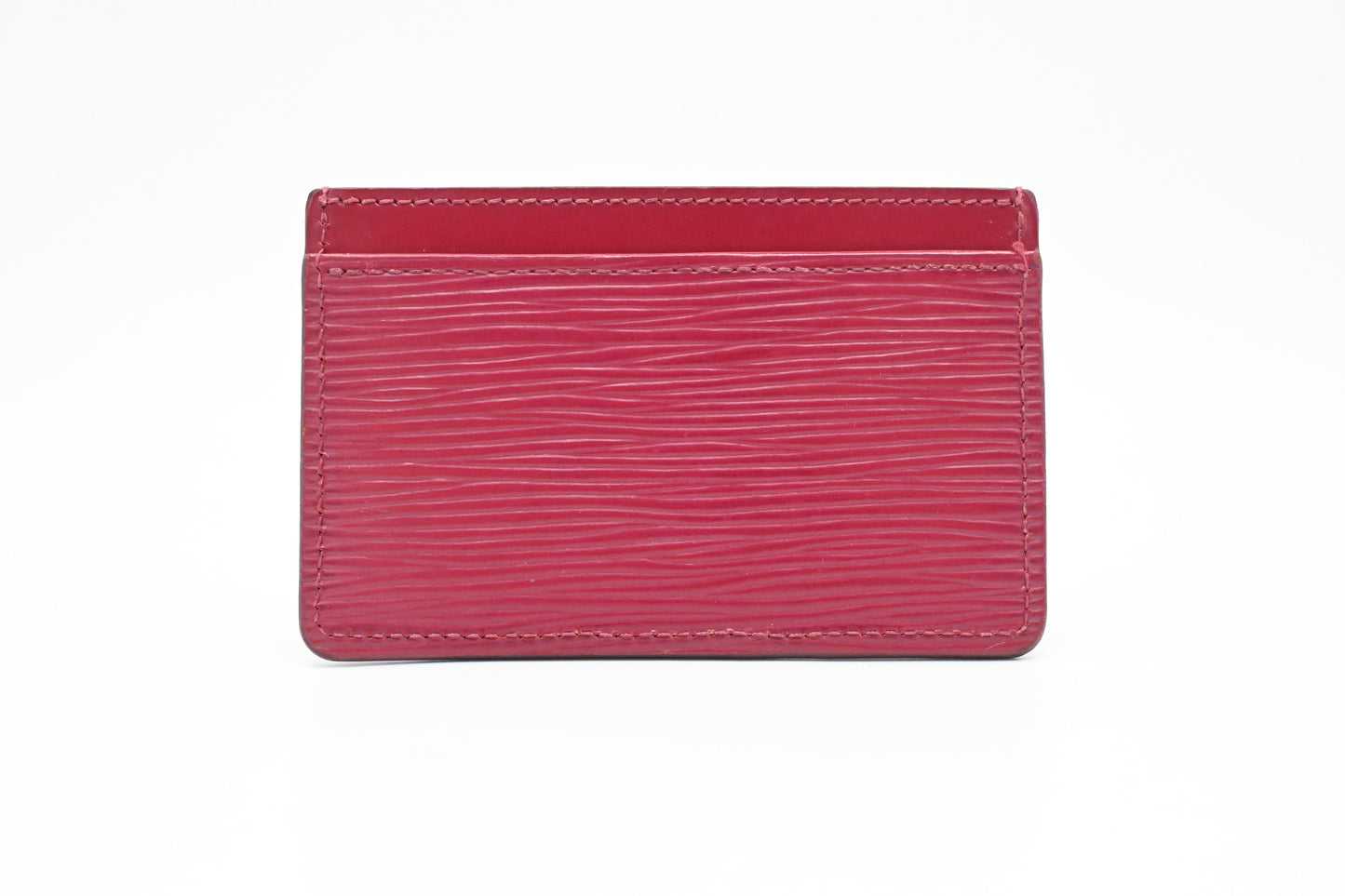 Louis Vuitton Card Holder in Grenade Epi Leather