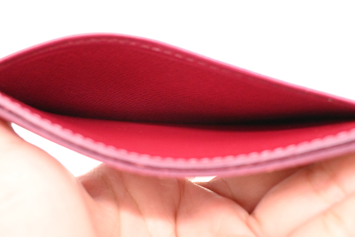 Louis Vuitton Card Holder in Grenade Epi Leather