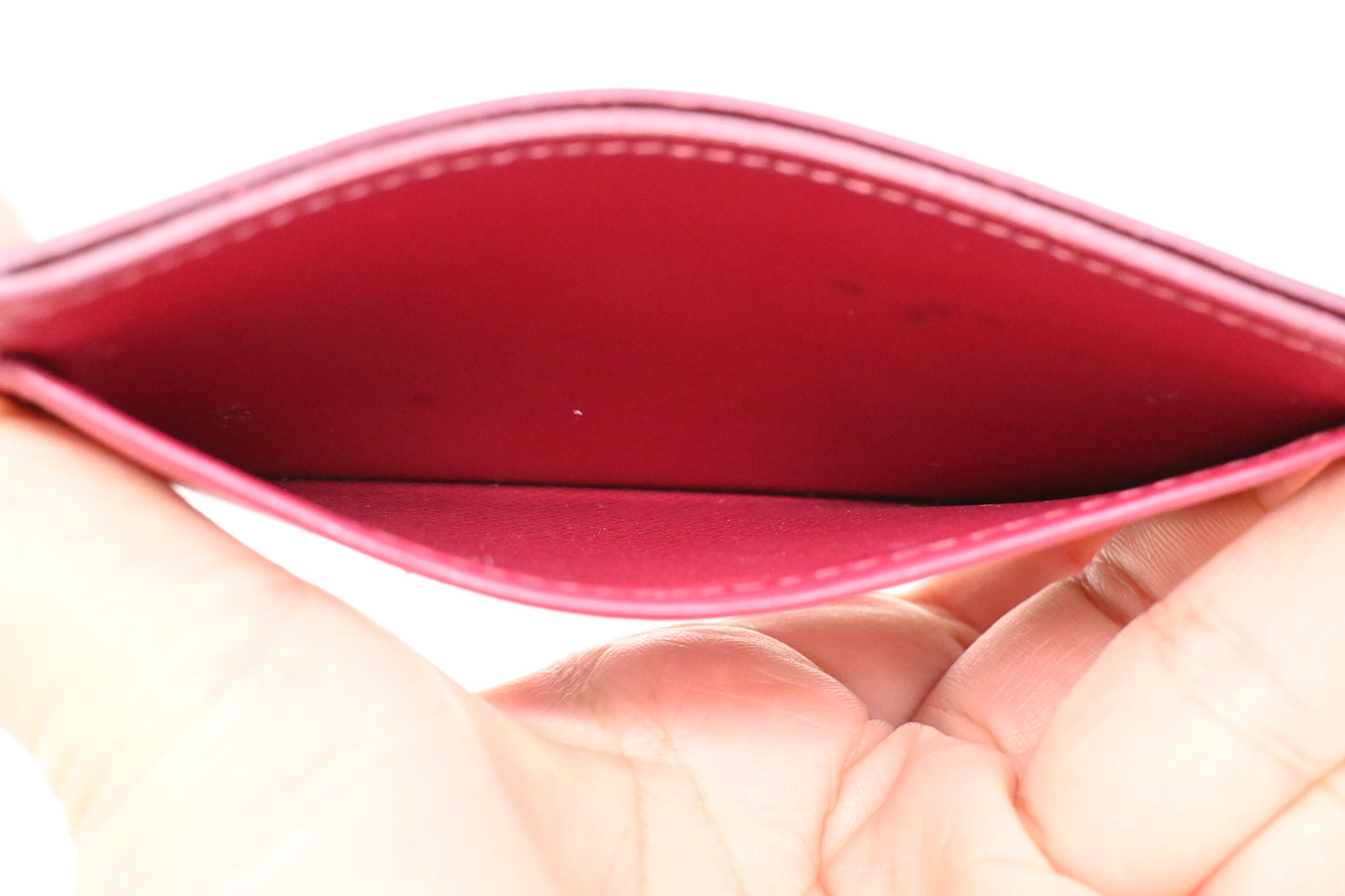 Louis Vuitton Card Holder in Grenade Epi Leather