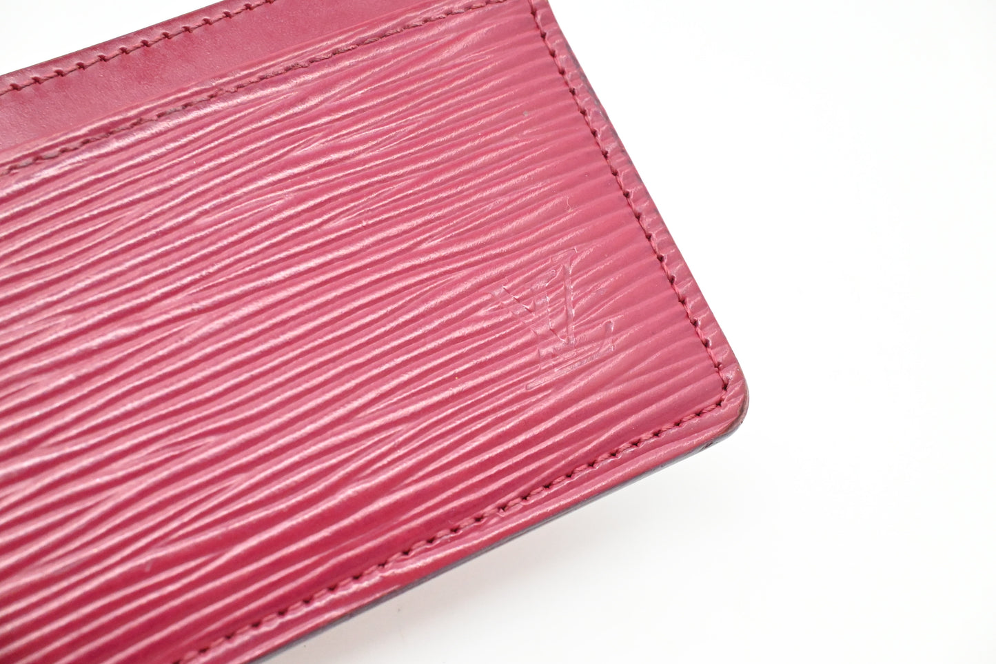 Louis Vuitton Card Holder in Grenade Epi Leather