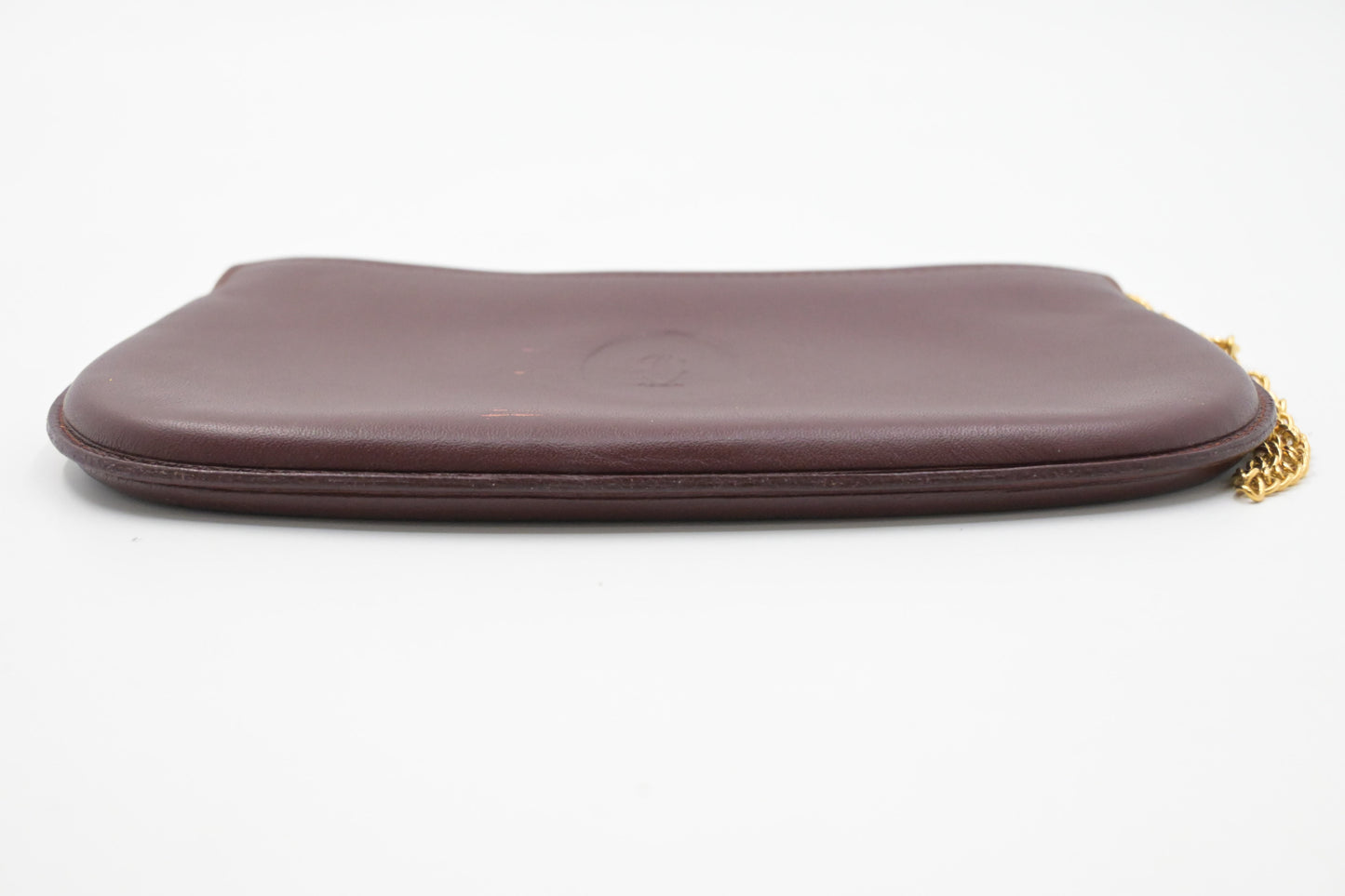 Cartier Pouch in Burgundy Leather