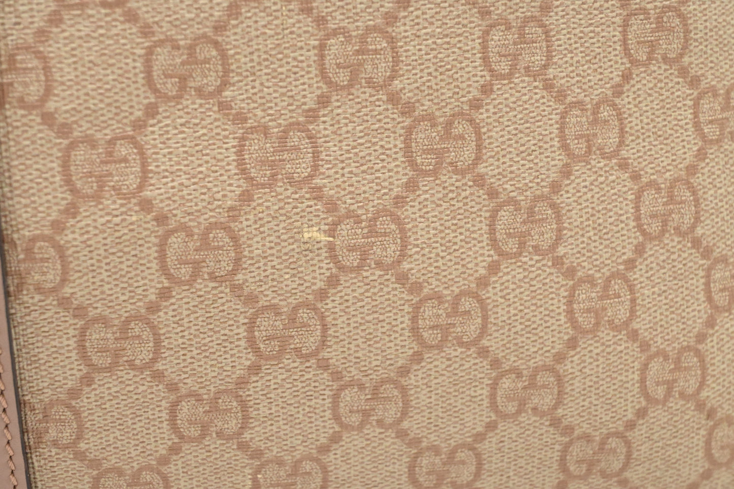 Gucci Boston Bag in Pink GG Supreme Canvas
