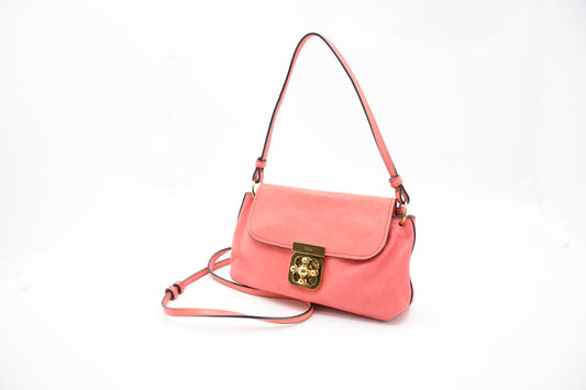 Chloe Elsy 2way Bag in Pink Leather