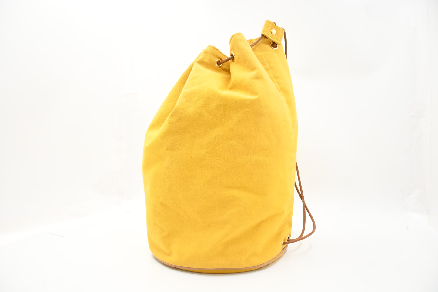 Hermes Polochon Mimile in Yelow Canvas