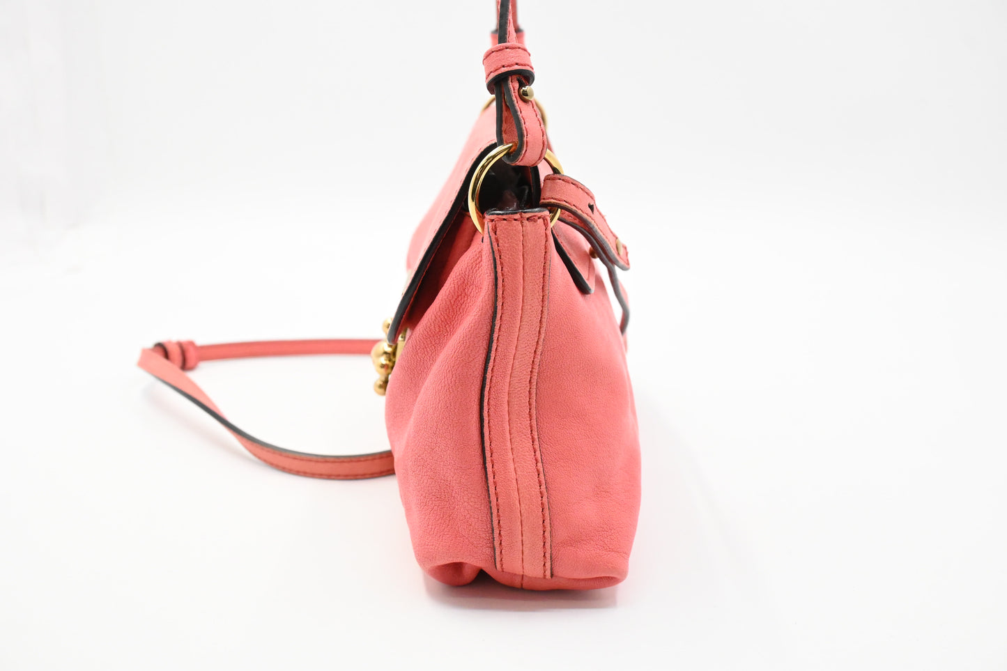 Chloe Elsy 2way Bag in Pink Leather