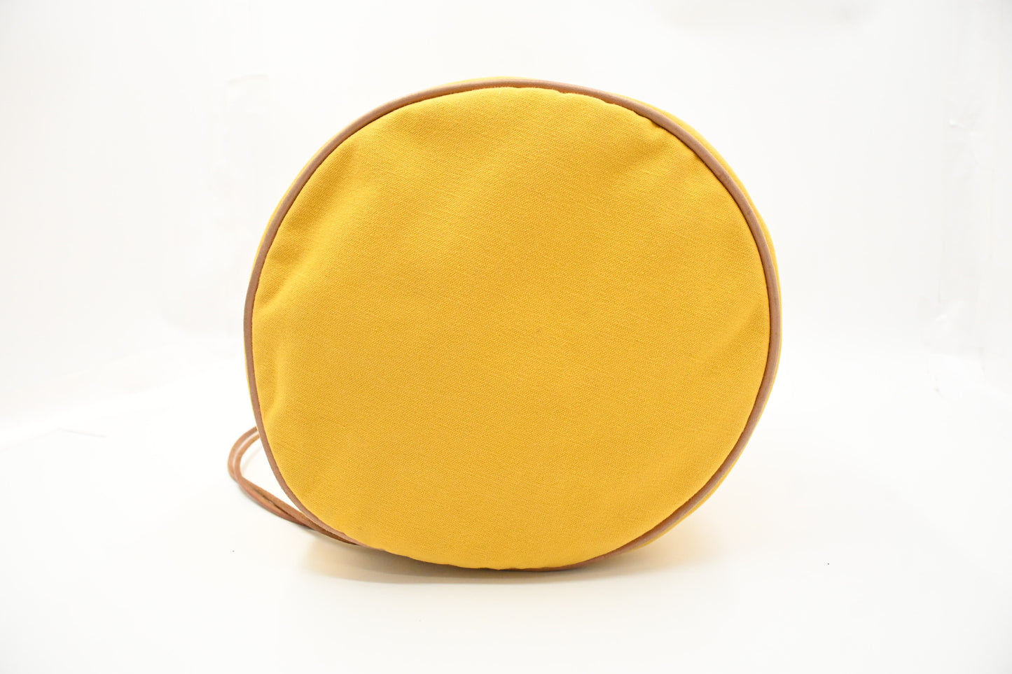 Hermes Polochon Mimile in Yelow Canvas