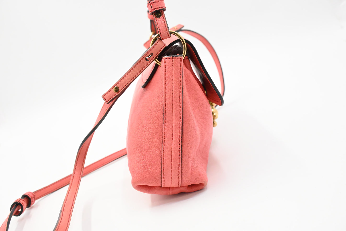 Chloe Elsy 2way Bag in Pink Leather