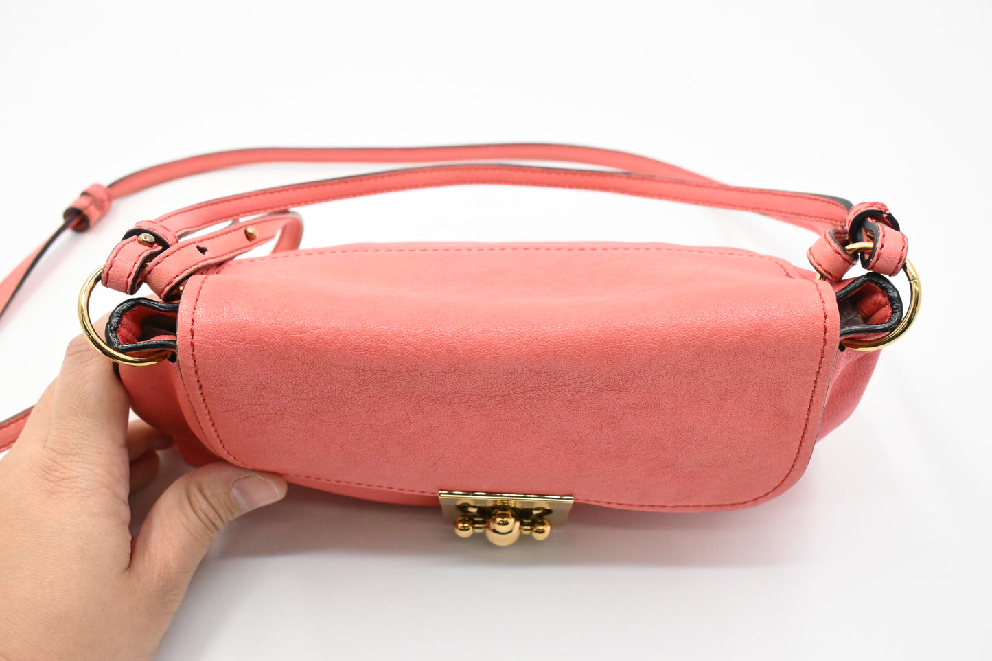 Chloe Elsy 2way Bag in Pink Leather