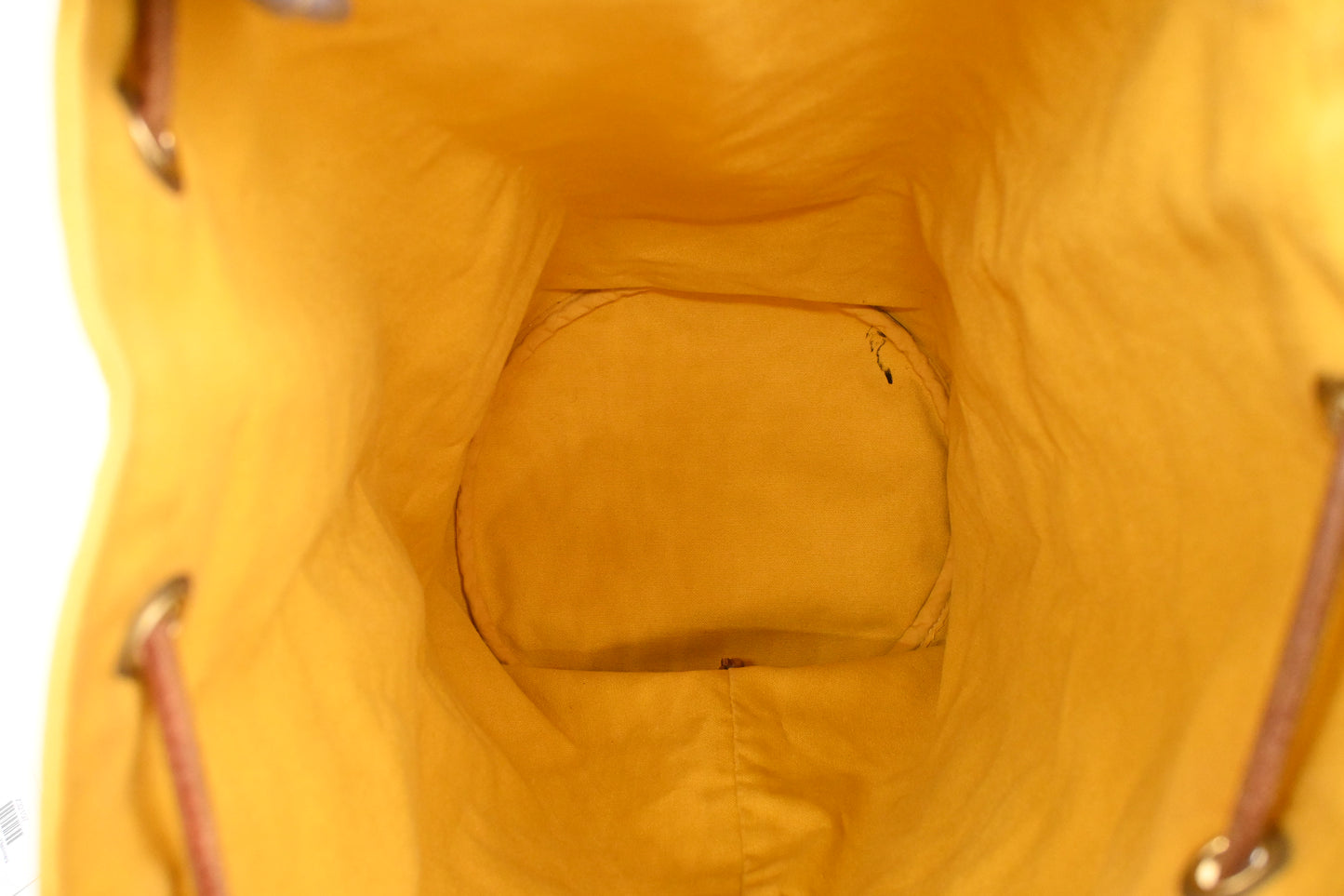 Hermes Polochon Mimile in Yelow Canvas