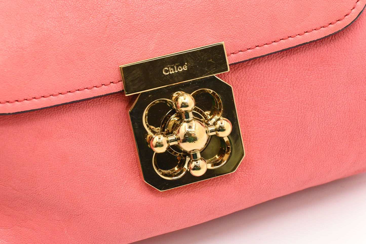 Chloe Elsy 2way Bag in Pink Leather