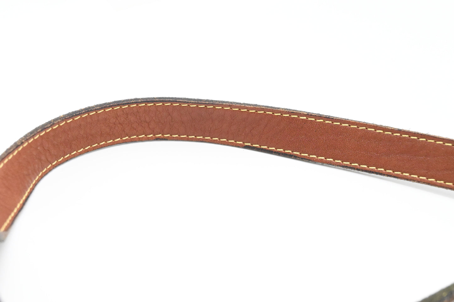 Loewe Crossbody in Brown Leather and Green Suede