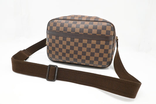 Louis Vuitton Reporter PM SPO in Damier Ebene Canvas