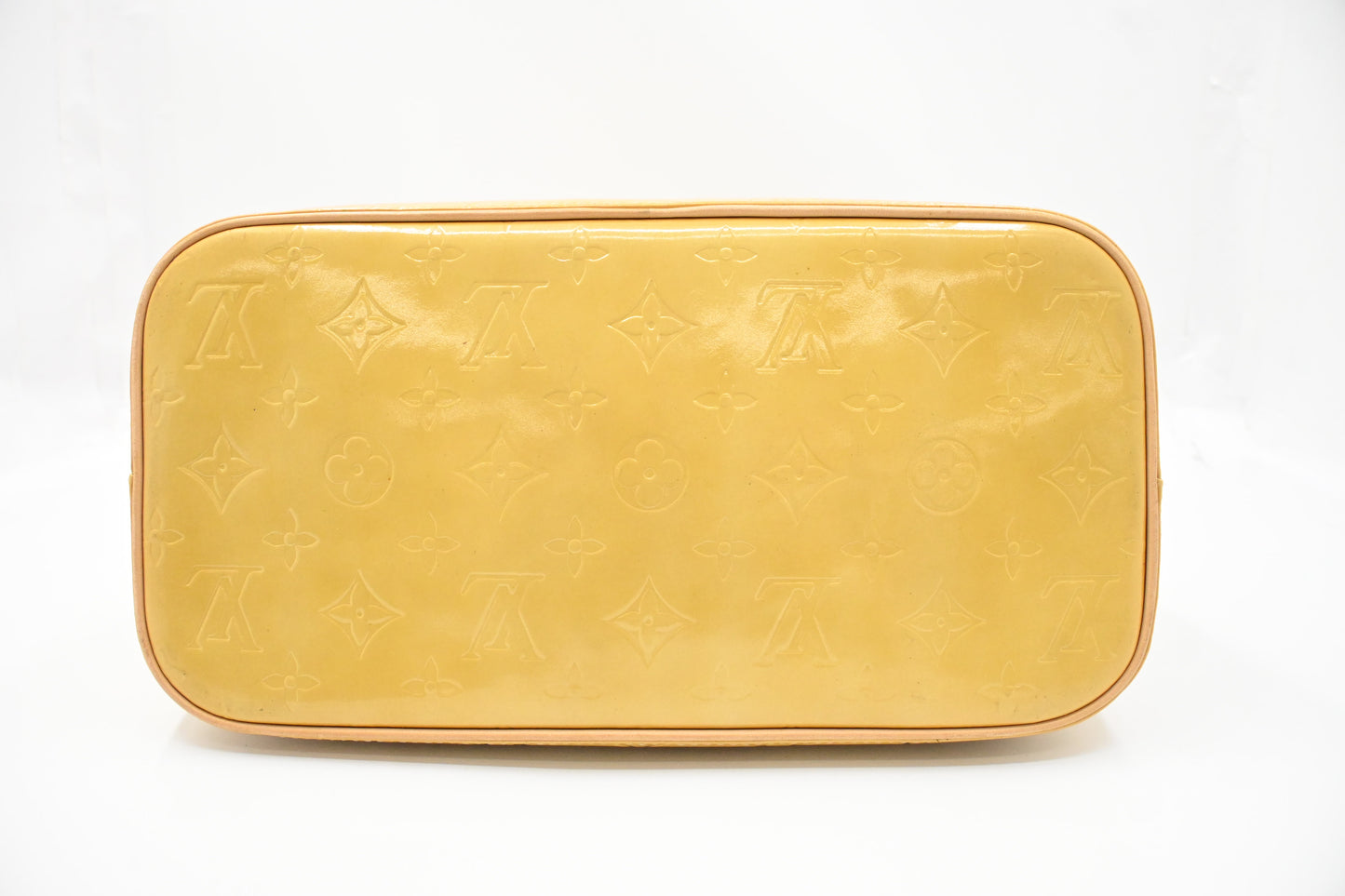 Louis Vuitton Houston in Yellow Vernis Leather