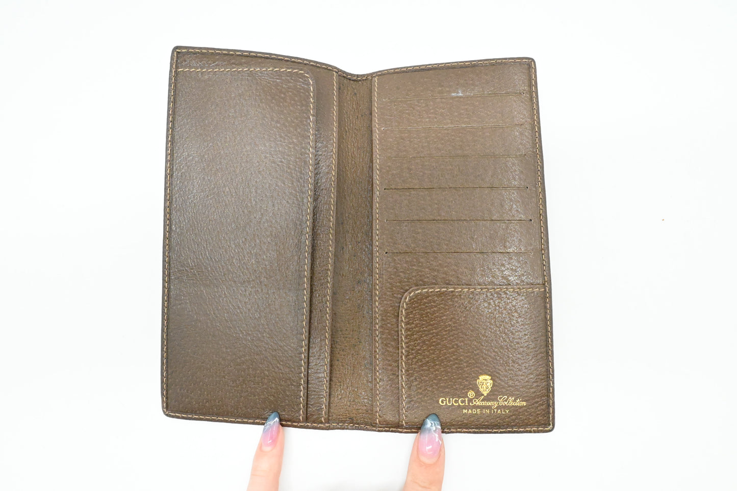 Gucci Bifold Wallet in GG Supreme Canvas