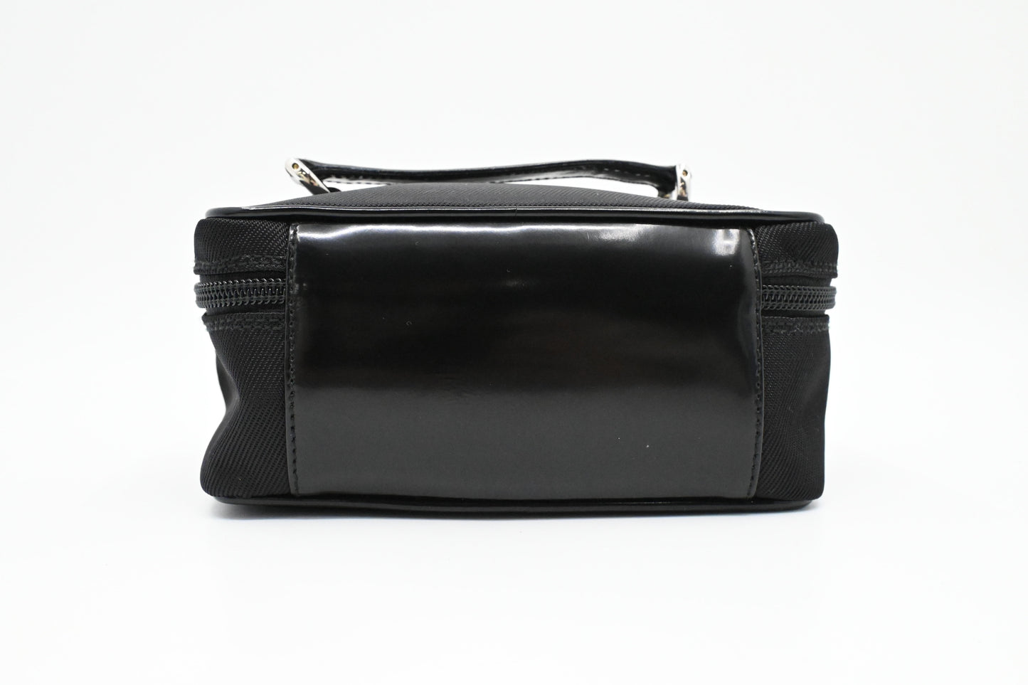 Gucci Vanity Case in Black Canvas and Leather
