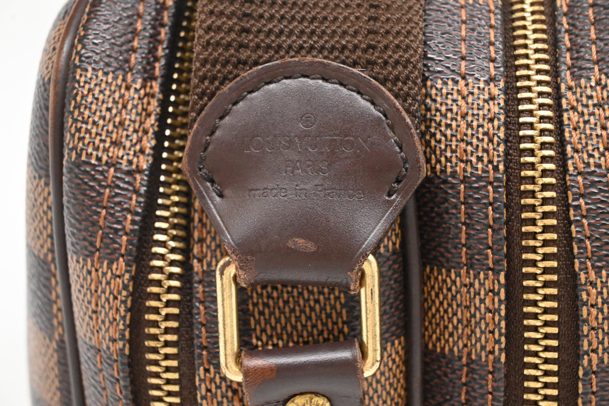 Louis Vuitton Reporter PM SPO in Damier Ebene Canvas