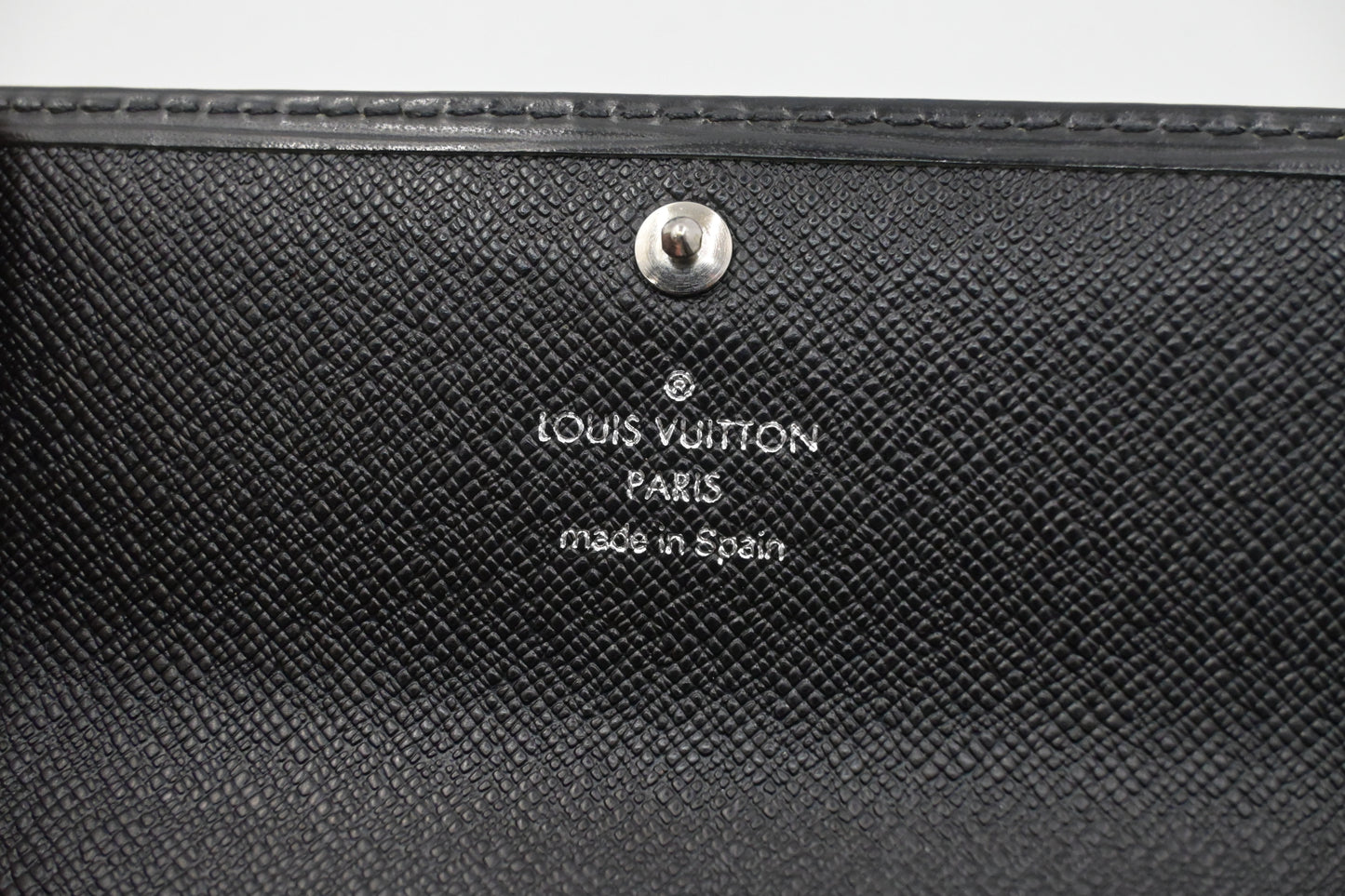 Louis Vuitton Sarah Wallet in Black Epi Leather