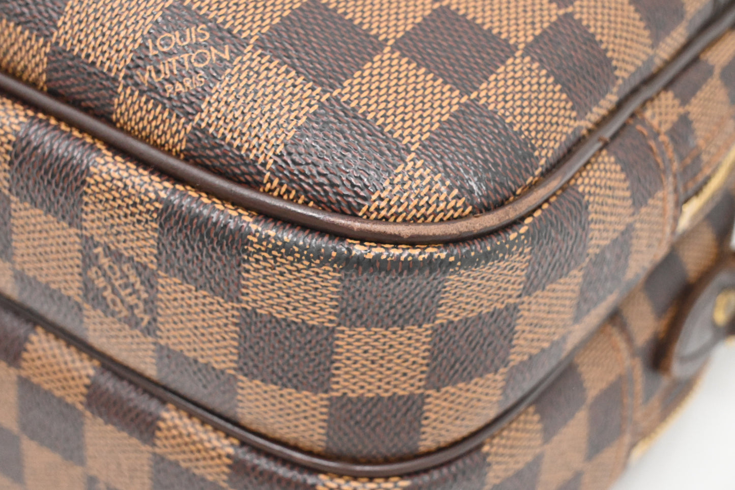 Louis Vuitton Reporter PM SPO in Damier Ebene Canvas
