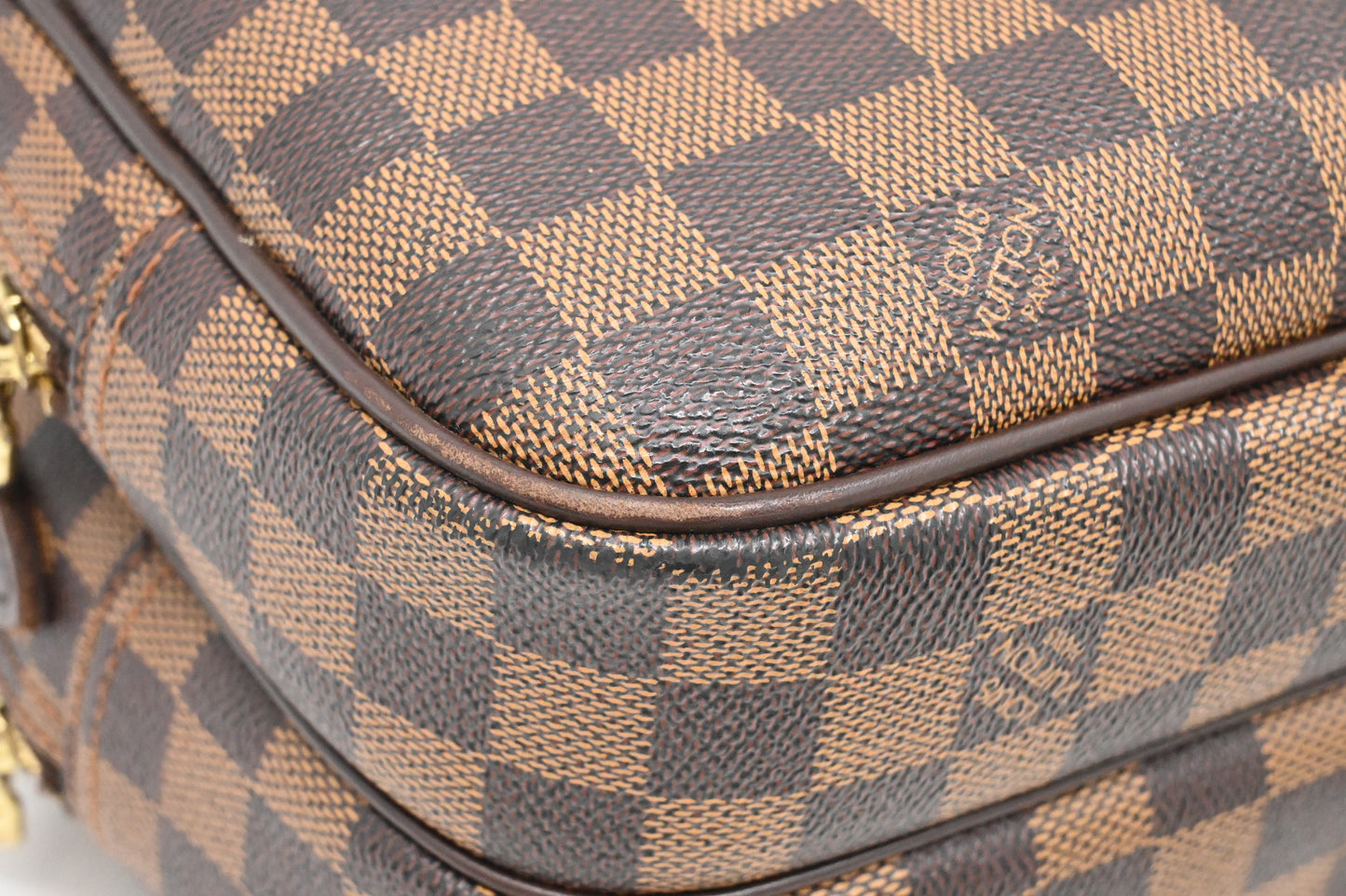 Louis Vuitton Reporter PM SPO in Damier Ebene Canvas