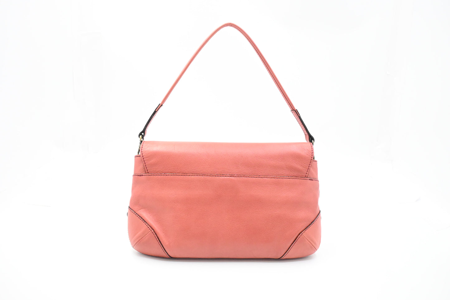 Chloe Shoulder Bag in Pink Leather