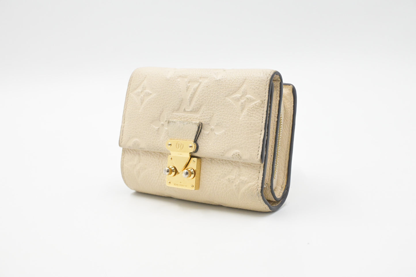 Louis Vuitton Metis Wallet in Neige Empreinte Leather