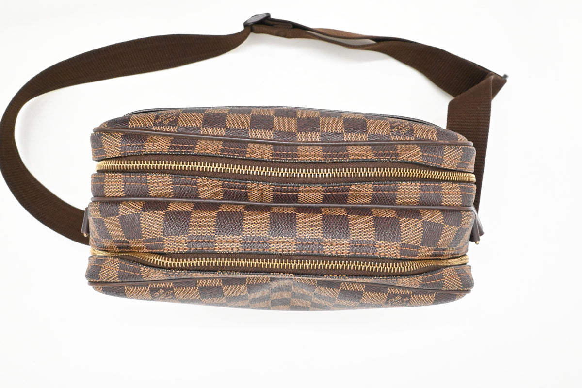 Louis Vuitton Reporter PM SPO in Damier Ebene Canvas