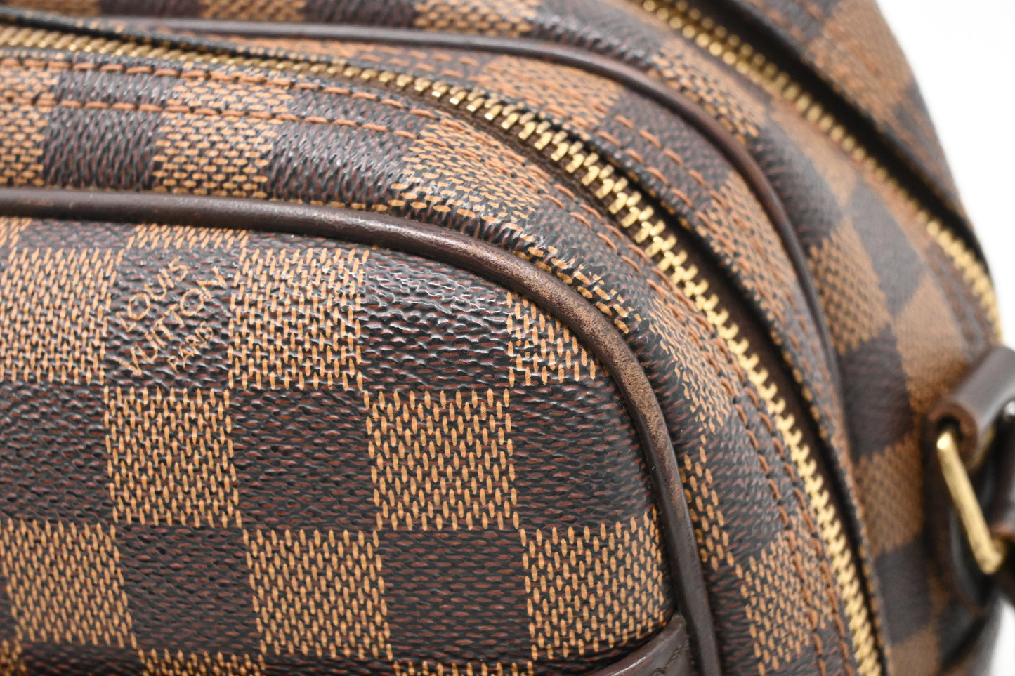 Louis Vuitton Reporter PM SPO in Damier Ebene Canvas