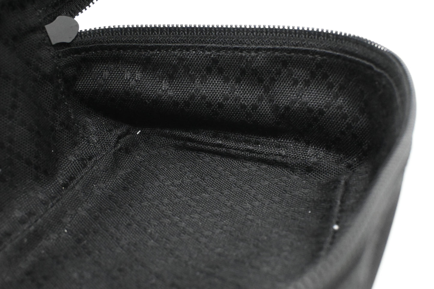 Gucci Vanity Case in Black Canvas and Leather