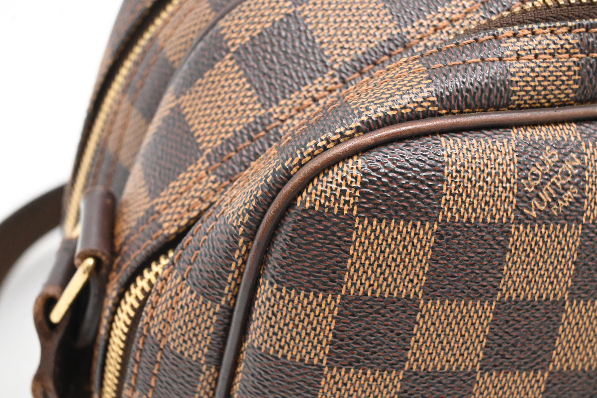 Louis Vuitton Reporter PM SPO in Damier Ebene Canvas