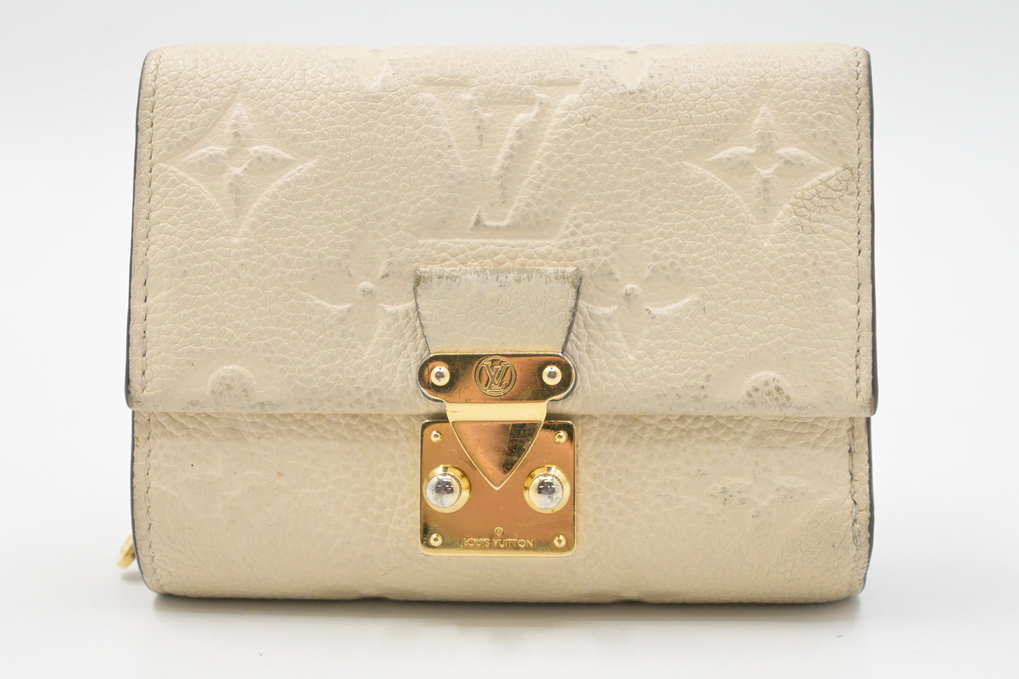 Louis Vuitton Metis Wallet in Neige Empreinte Leather