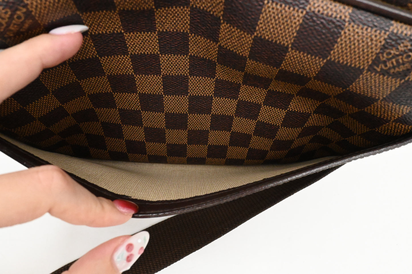 Louis Vuitton Reporter PM SPO in Damier Ebene Canvas