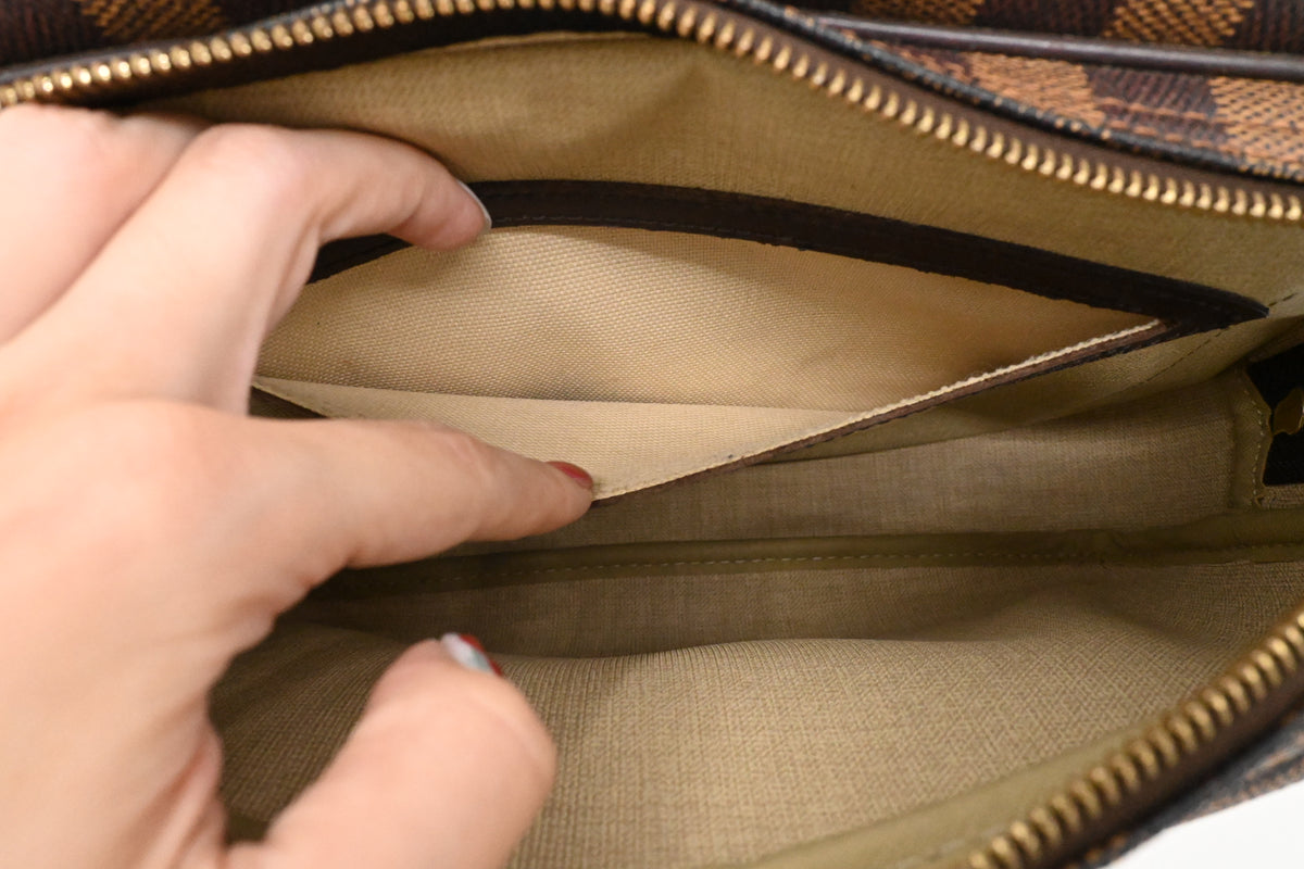 Louis Vuitton Reporter PM SPO in Damier Ebene Canvas