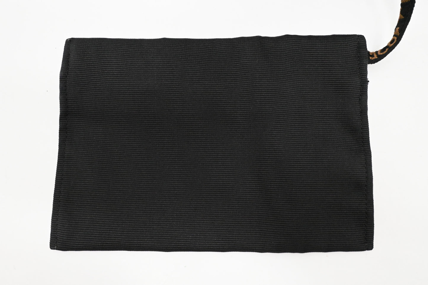 Fendi 2way Boston Bag in Black Canvas