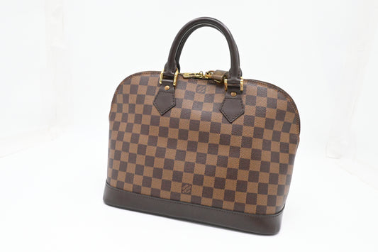 Louis Vuitton Alma PM in Damier Ebene Canvas