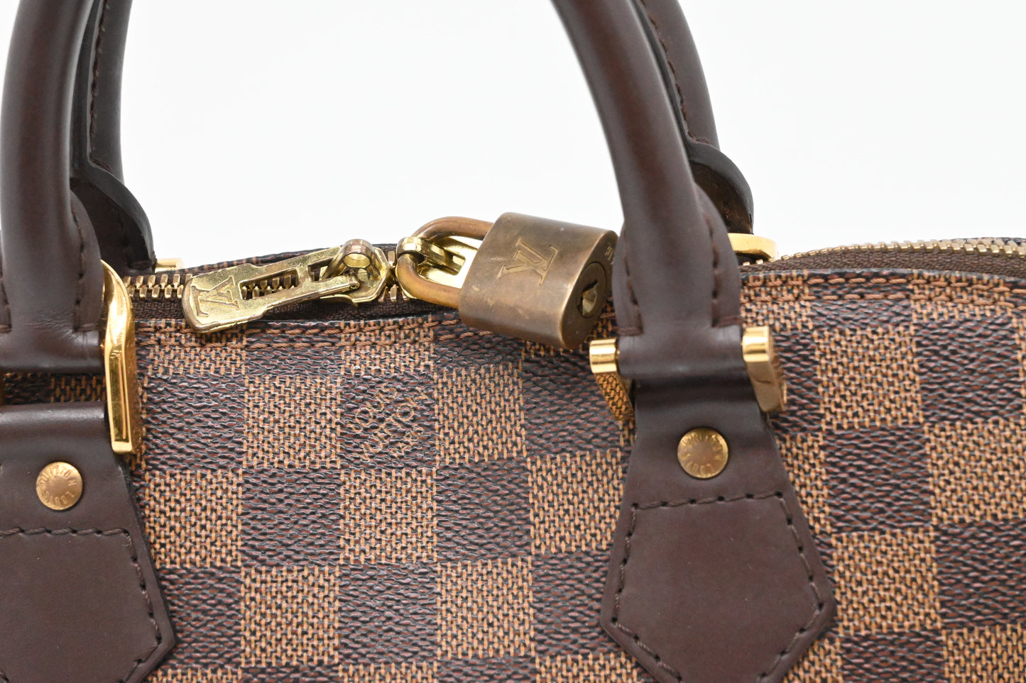 Louis Vuitton Alma PM in Damier Ebene Canvas